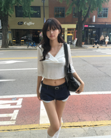 Lace wrap T