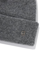 Authentic CVNT Logo Wool Beanie Charcoal