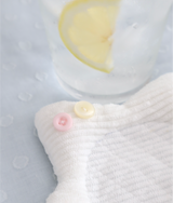 fluffy star plate - button candy