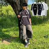 ブロックオーバーフィットショートスリーブT