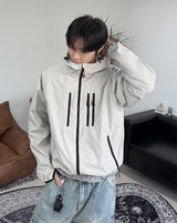 Phalan Utility Zipper Wind Jacket