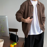ハイパーヲッシュドハチカラニットカーディガン