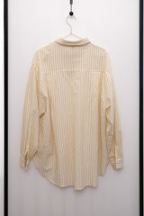 334 Oversized Striped Shirt (Yellow)