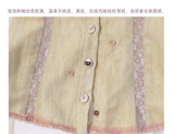 Rosé Isle Vintage Lace-Up Strap Top Elegant Fitted Design Summer Vest