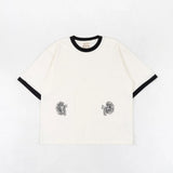 PEANUT STAIN - インターナル キドニー リンガー アイボリー オーバーサイズド Tシャツ