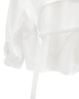 Yunseul Flare Belt Strap Shirt