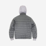  Symbol Logo Puffer Jacket Gray