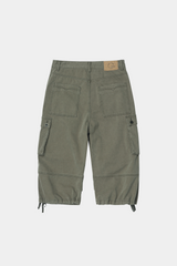Vintage Military Capri Cargo Pants (Washed Khaki)