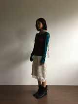 Reverse Rose Skirt (2color)