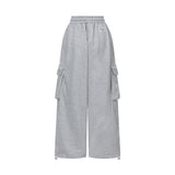LARGIO CARGO WIDE SWEAT PANTS (3COLOR)