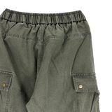 buckle pigment cargo pants