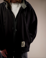 NON STANDARD LAYER ZIP HOODIE