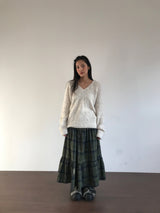 [MD Pick]Wool-Touch Brush V-Neck Knit (4 Colors)