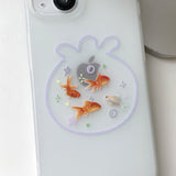 Goldfish Fishbowl Phone Case_matt