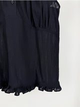 TEXTURE PUFF BLOUSE (3C)