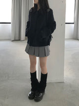Vera Pleats Mini Skirt (3 colors)