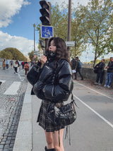 Zendy pleats mini skirt