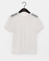 リーベルメッシュレース半袖Tシャツ
