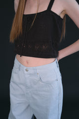 T/T Sundrop tube top (black)