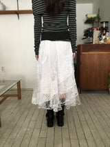 Eyelet Low Suede Belt (2color)