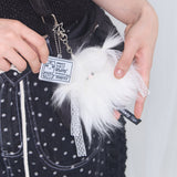 [FANCY X DUSTY] ダスティークラブメンバーシップアクリルキーリング (WHITE) F25NM1012