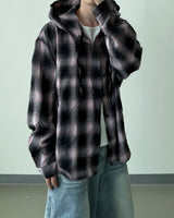 Plan check hood shirt