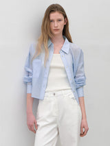 (Z-BL-4134)DAILY SOFT CROP SHIRT