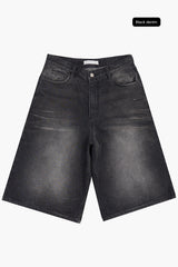 Brann denim bermuda pants