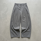 Retro Stripe Wide Trousers