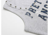 Zadie Studded Angel Tank