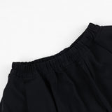 FAITH FADE Noir - Basic Wide Bermuda Pants