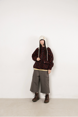 Twister Star Teddy Fleece Jacket - Red     