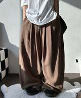 5000SOLD LINEN.VER TWO ピンタックロングパンツ 🤎💚🤍🖤6COLOR