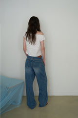 Harbor ribbon blouse_ivory