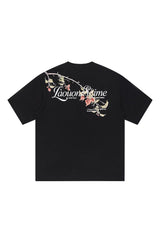 フローラルブランチプリンティドTシャツ