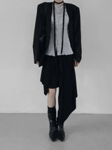 Pinched Draping Skirt