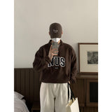 Huke x Nus. half zip-up