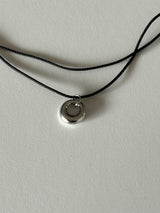Double Layer Donut Necklace (1color)