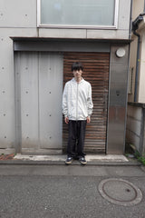 saros stripe zip-up - White(2)