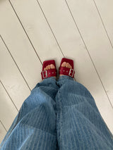 Marine Stripe Denim