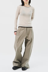 (W) Bene Dobule Top (5color)