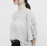 Fidel String Slit T-Shirt