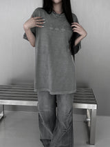 [unisex] pigment cross overfit short sleeve T (2color)