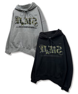 Camo Gothic Logo Hoodie_Gray