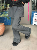 Chui Dangara Fleece Skirt Pants (2c)