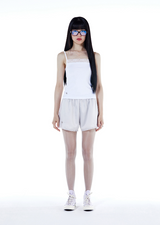 Fitting Lace Basic Sleeveless_WHITE