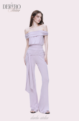 ロジー オフショルダー パンツセットアップ (PANTS)