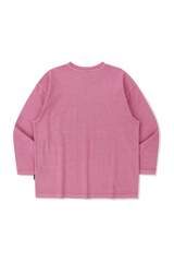 ピグメントウォッシングロングスリーブTシャツ