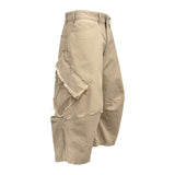 VTG BACK BOOTS CARGO SHORTS_BEIGE