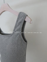 Bra cap napping cropped sleeveless